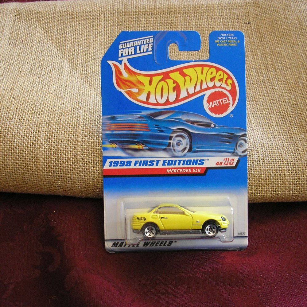 🚗 1998 Hot Wheels 1ST EDITIONS Mercedes SLK Mint